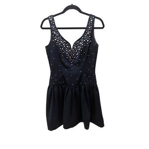 Vintage Morton Myles Black Pearl Dress